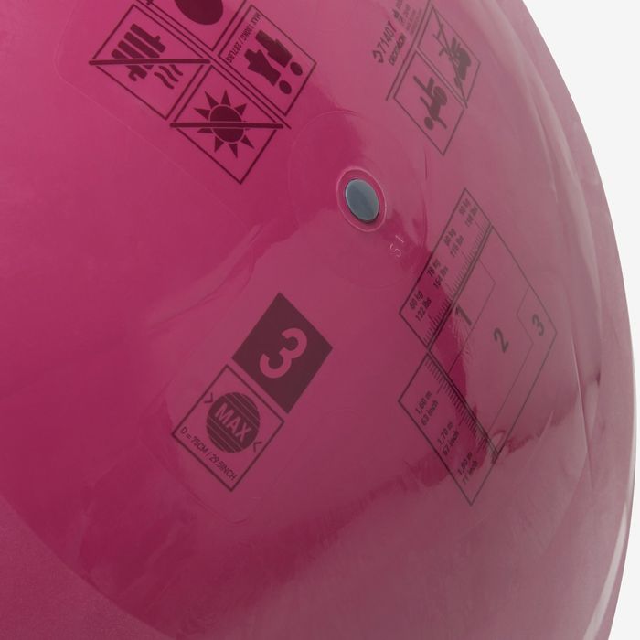 Minge Fitness Swiss Gym ball Mărimea 3 / - produs resigilat Decathlon