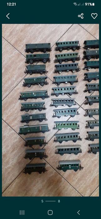 Vagoane calatori trenulet electric scara HO