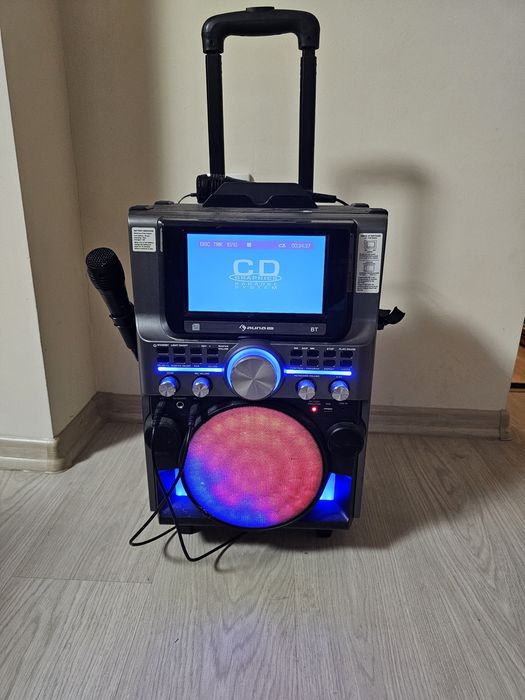 Boxa karaoke 2 microfoane