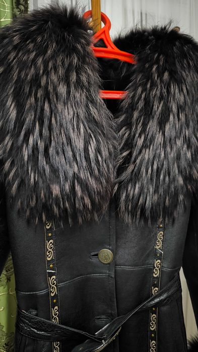 Натуральная женская дубленка