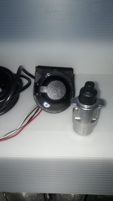 Электрическая часть ТСУ  вилка розетка для прицепа