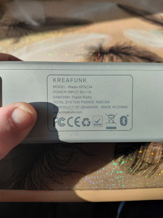Vind boxa bluetooth Kreafunk tRadio