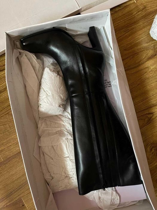 Cizme piele cu toc Warehouse PREMIUM, noi, preț 300 lei