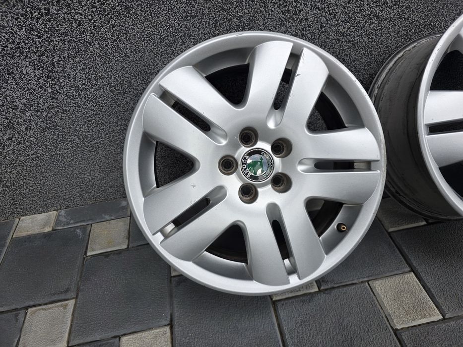 Jante aliaj 16 5x100 skoda fabia roomster golf 4 polo seat ibiza