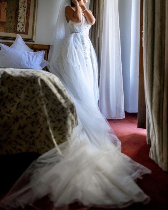 Rochie de mireasa Pronovias, model Abril