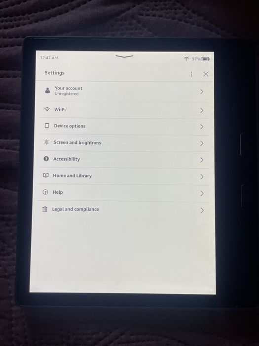 Amazon kindle oasis 10th
