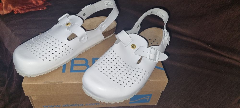 Papuci protecția muncii Abeba