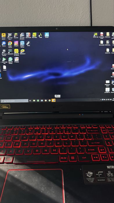 Laptop Gaming Acer Nitro 5 / Ryzen 5 4600H / GTX 1650 Ti / 32GB RAM / 1.5TB SSD / 144Hz + Accesorii