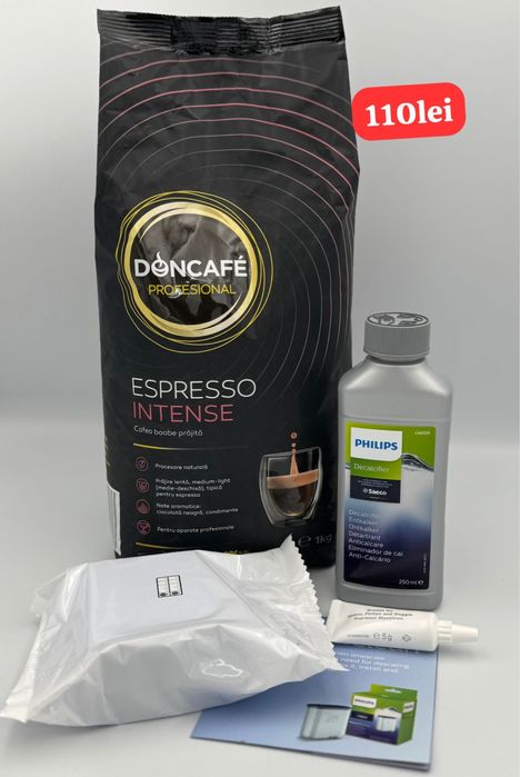 Cafea doncafe si kit intretinere philips 110