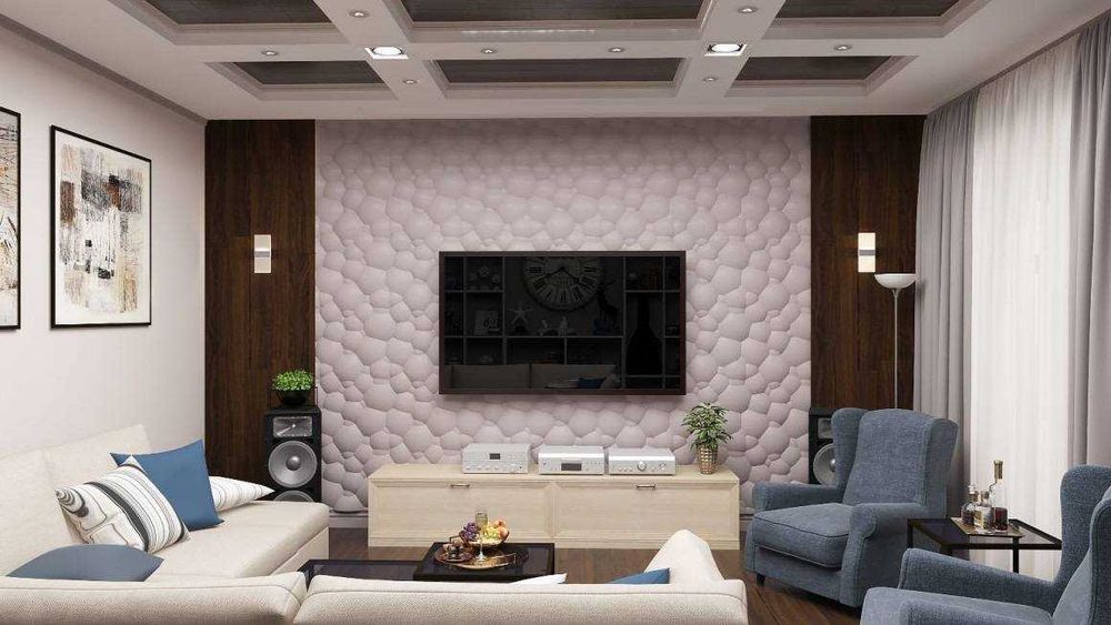 Декоративные гипсовые панели.