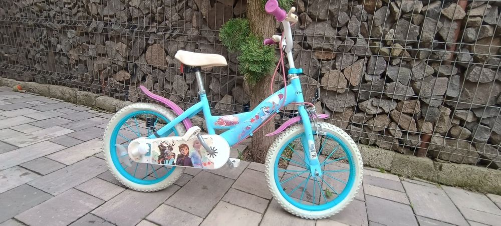 Bicicleta copii Ana Și Elsa  stare perfecta de funcționare