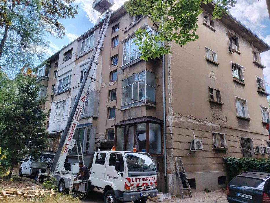 Хаспел/Мобилен асансьор/Качване и сваляне на строителни материали