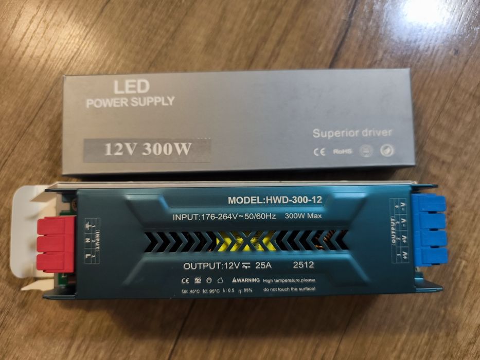 Блок питания 12v 25a 300w