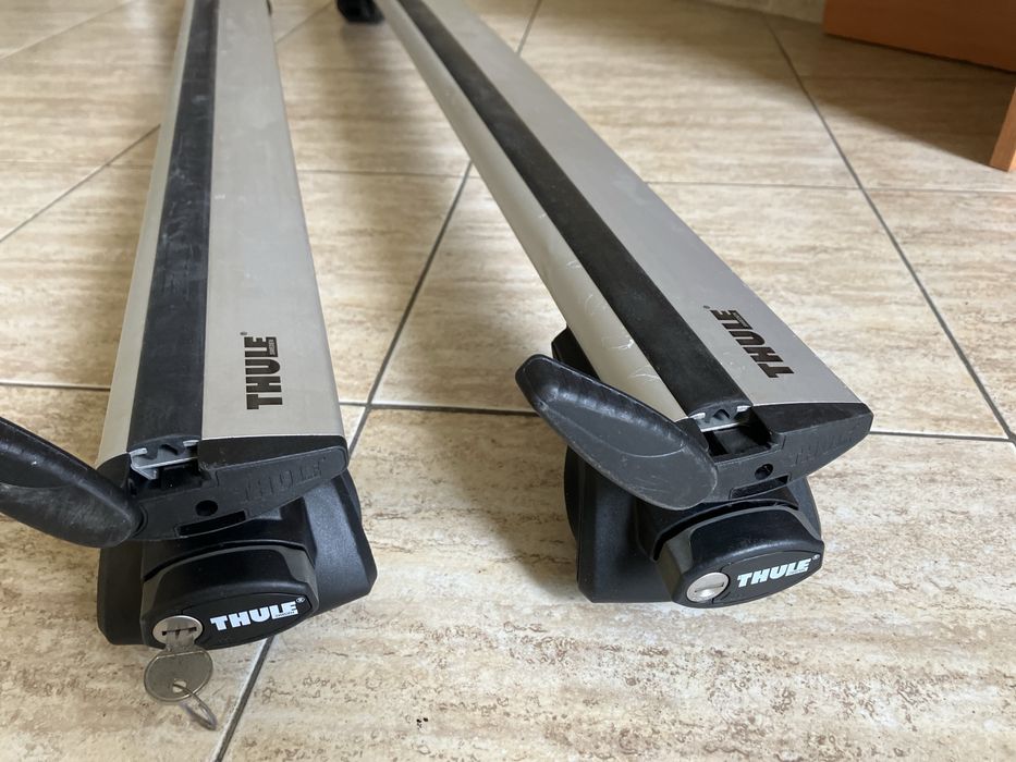 Thule 757  и ал.греди Wingbar /118см