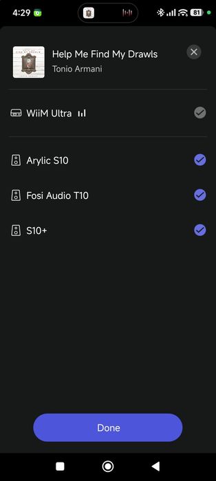 Streamer Audio Wi-Fi / Bluetooth Arylic S10 – Spotify, Tidal, AirPlay