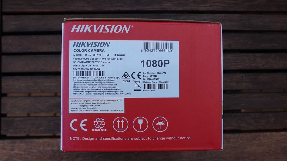Sistem de Supraveghere Video Hikvision ColorVu rezolutie 2Mp FullHD