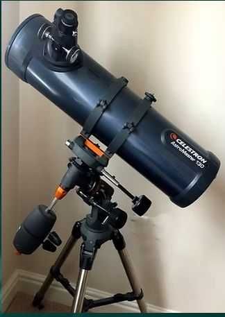 Силен телескоп CELESTRON AM130, тръба или с монтировка, може и с мотор