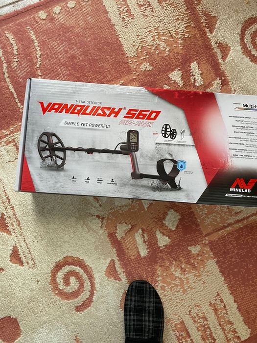 Металдетектор Minelab Vanquish 560 Pro