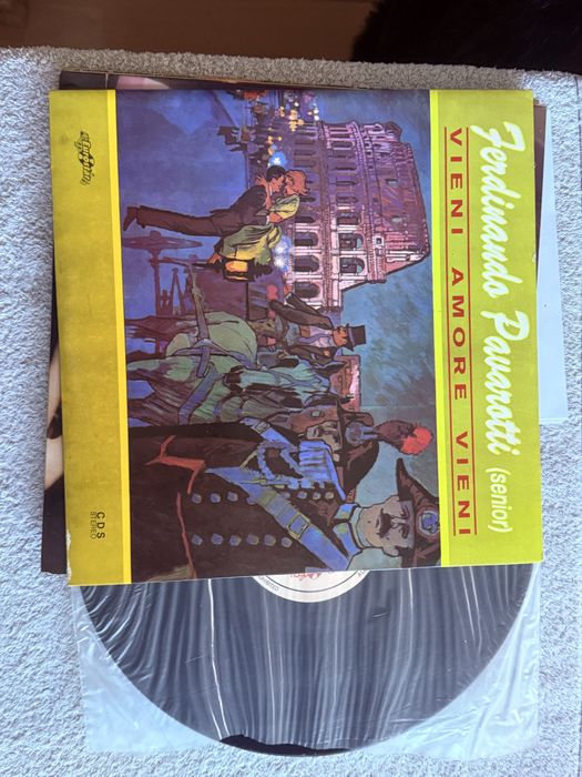 Discuri de vinil pentru pick-upuri/patefon modern