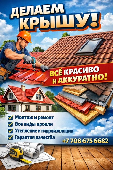 Ремонт крыши ремонт кровли