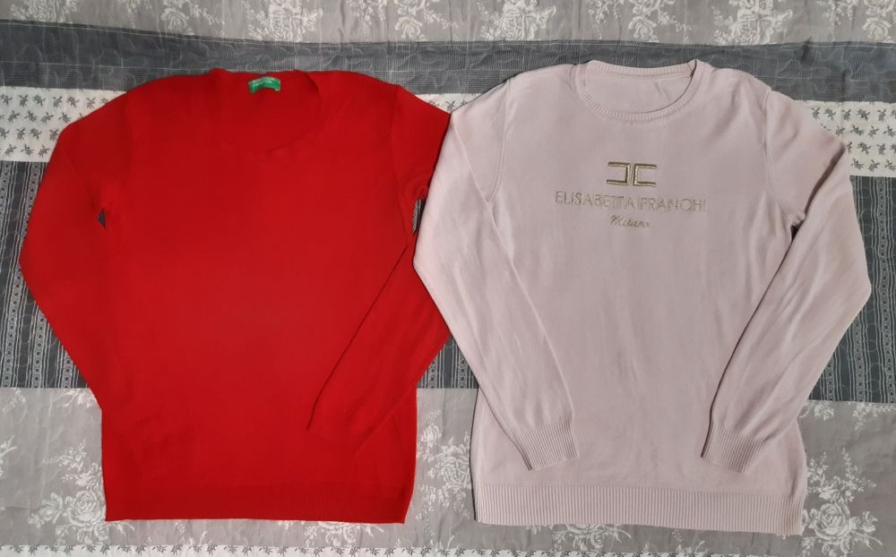 Блузки с дълъг ръкав ръст 152см.