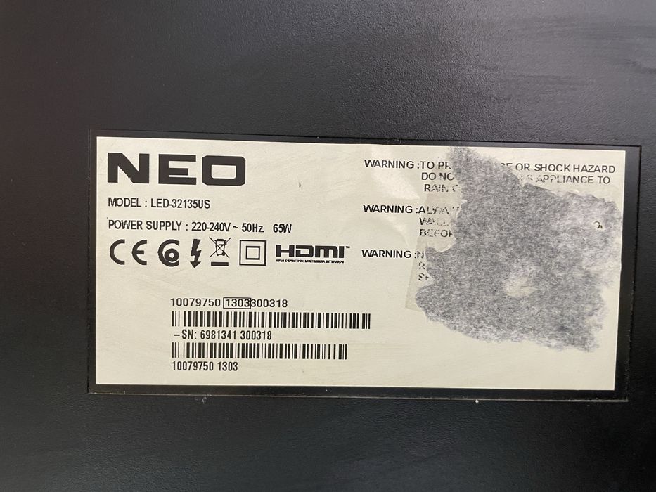 Продавам телевизор NEO 32 инча