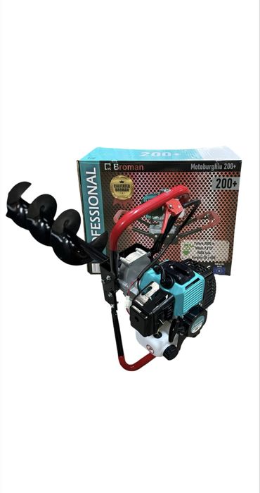Motoburghiu 9.8CP Pe Benzina Foreza,Sfreder,Pamant Broman