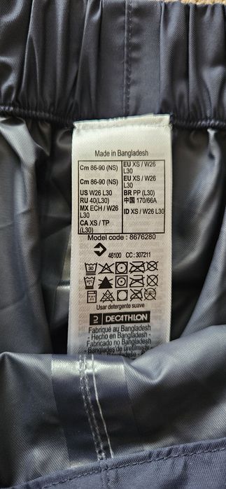 Дамски хардшел панталон за ветроходство Sailing Navy blue