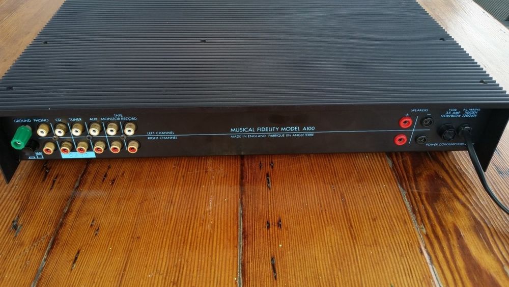 Musical fidelity a100x hi end class a