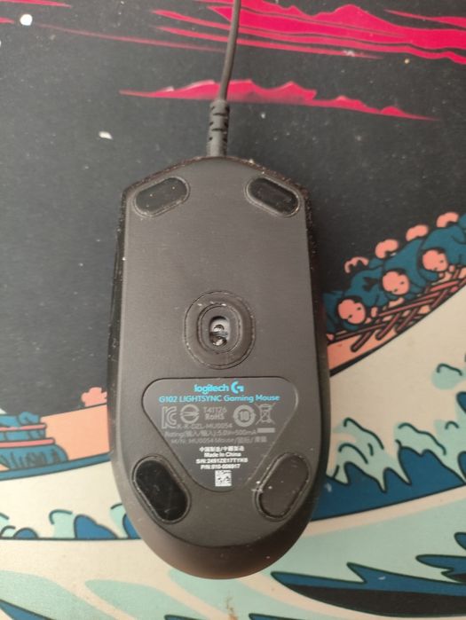 Мышь Logitech G102 Lightsync черный