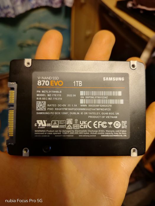 Ssd Samsung 1 Тб