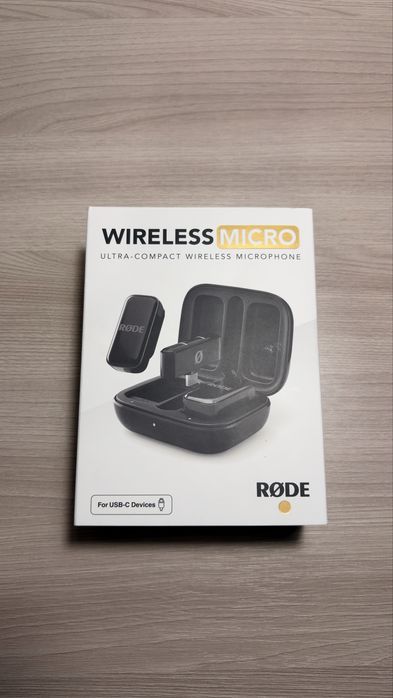 петлички Rode Wireless Micro USB C (open box) с гарантией