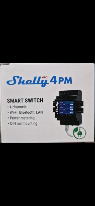 Releu inteligent Shelly Pro 4PM