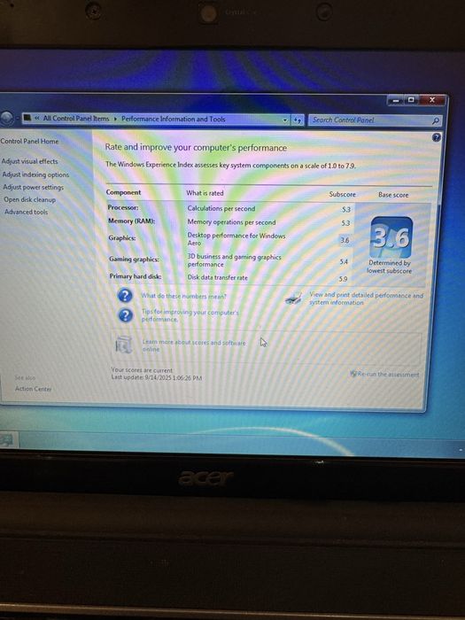 acer aspire 4736zg