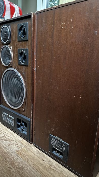 Колонки S-90 + Усилитель и Дека Technics