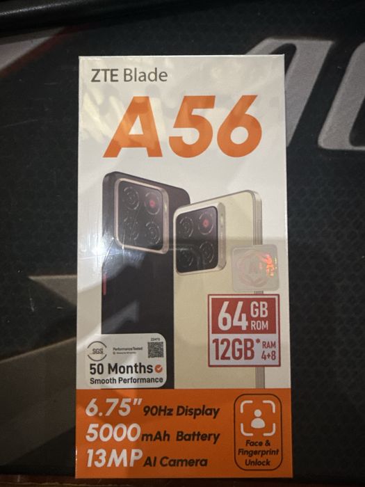 Продается новый ZTE blade A 56