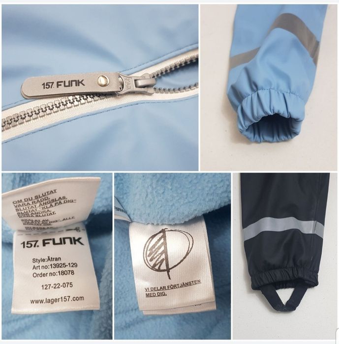 Salopeta toamna iarna FUNK 157 Lager Ătran combinezon schi overall 100