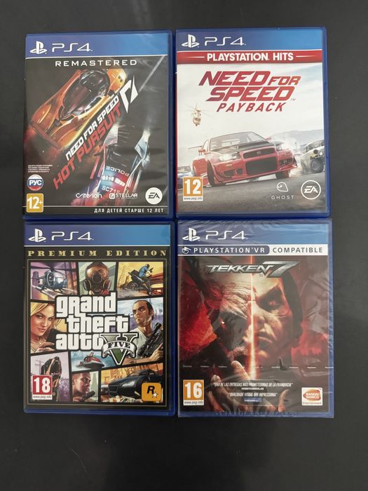 Игры для playstation4