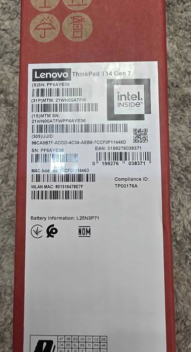 Ноутбук Lenovo ThinkPad