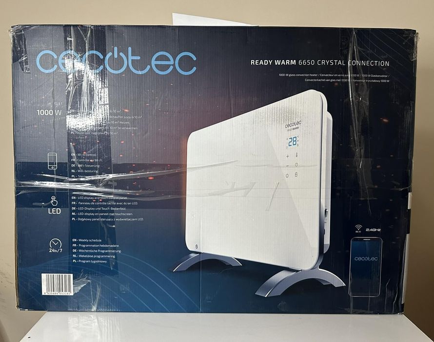 Конвектор Cecotec Ready Warm 6700 Crystal connection, 1500W