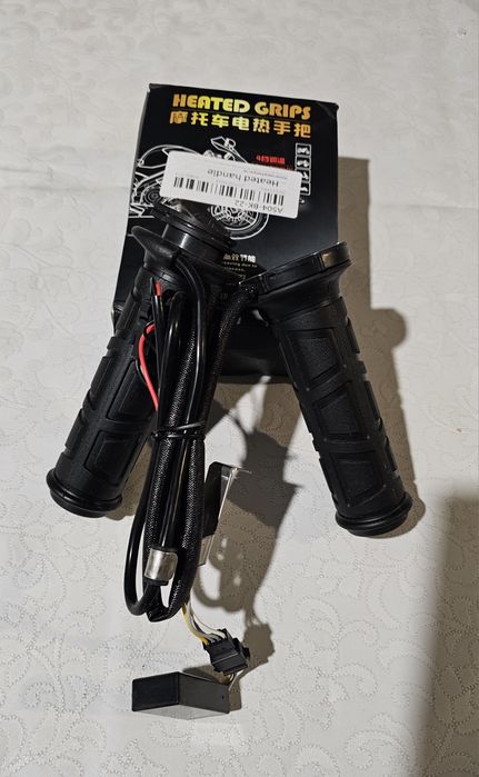 Kit complet mansoane/ manere si sa incalzite moto