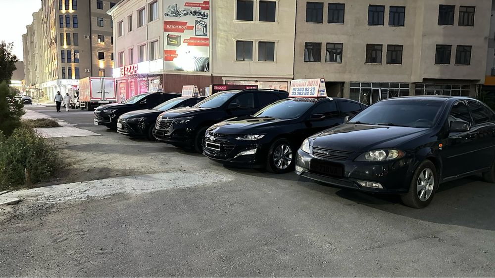 Rent a car-avto ijara-Прокат автомобилей Бухара