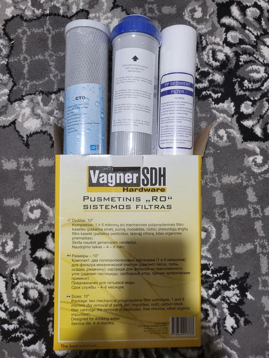 Suv filtri uchun kartrij 3 tasi (картридж)