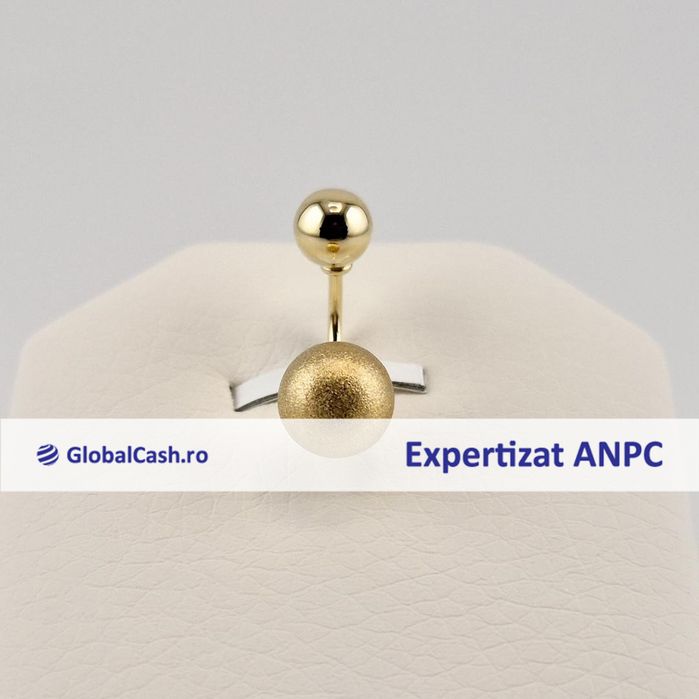 Piercing din aur de 14k, 1.15g | GlobalCash.ro #GR122326