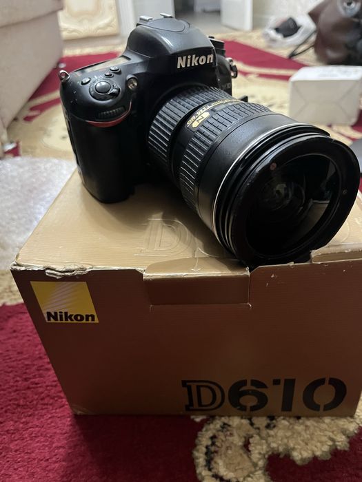 Nikon d610  и обьектив 24/70