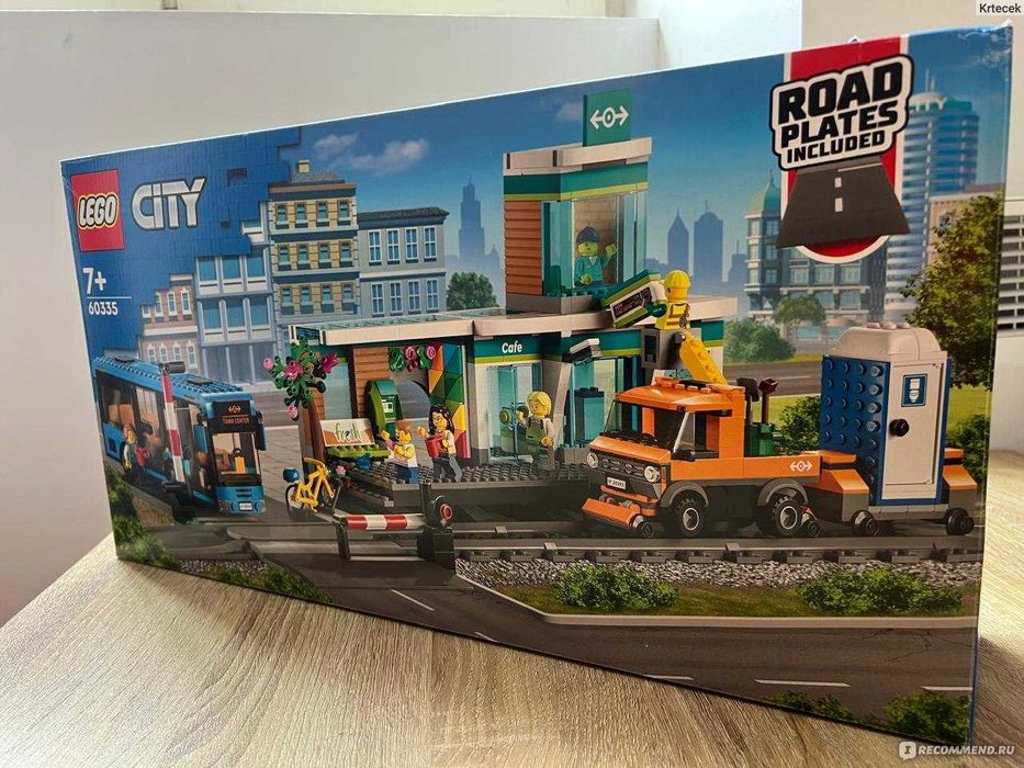 LEGO City 60335 — Железнодорожная станция