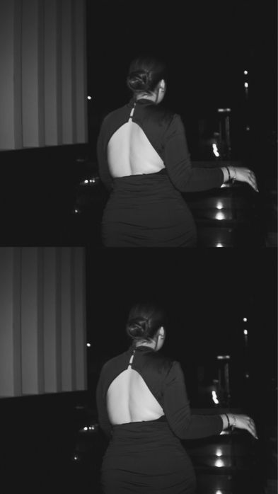 коричневое платье