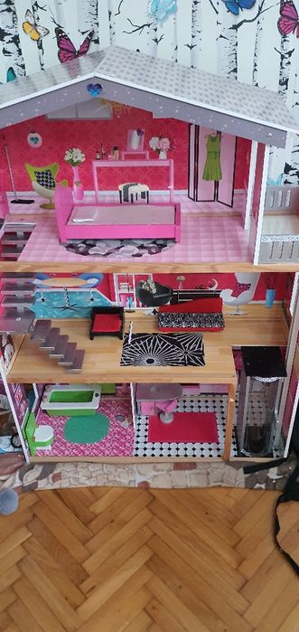 Casa de păpuși, jucări, casa de jucări, casa pentru fetite , casuta