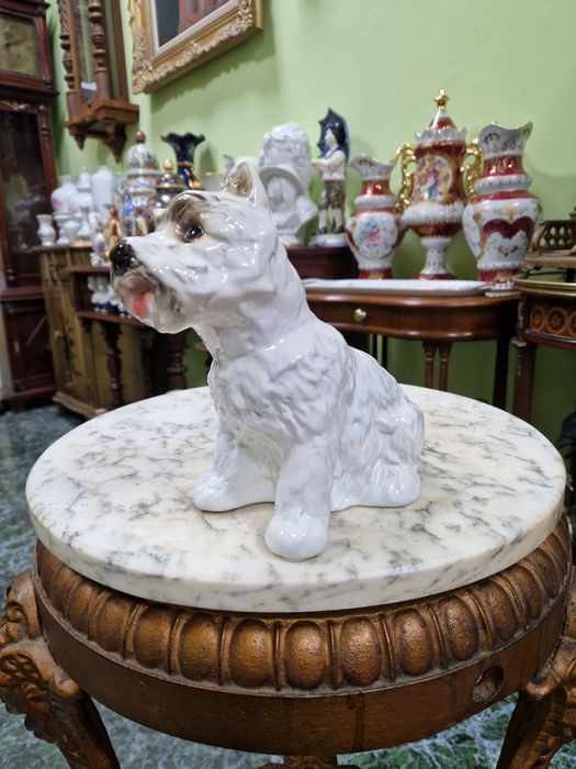 Страхотна антикварна колекционерска немска порцеланова фигура Goebel