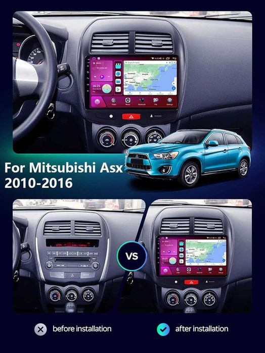 Мултимедия за Mitsubishi ASX 1 Android Навигация ASX плеър 2DN Андроид